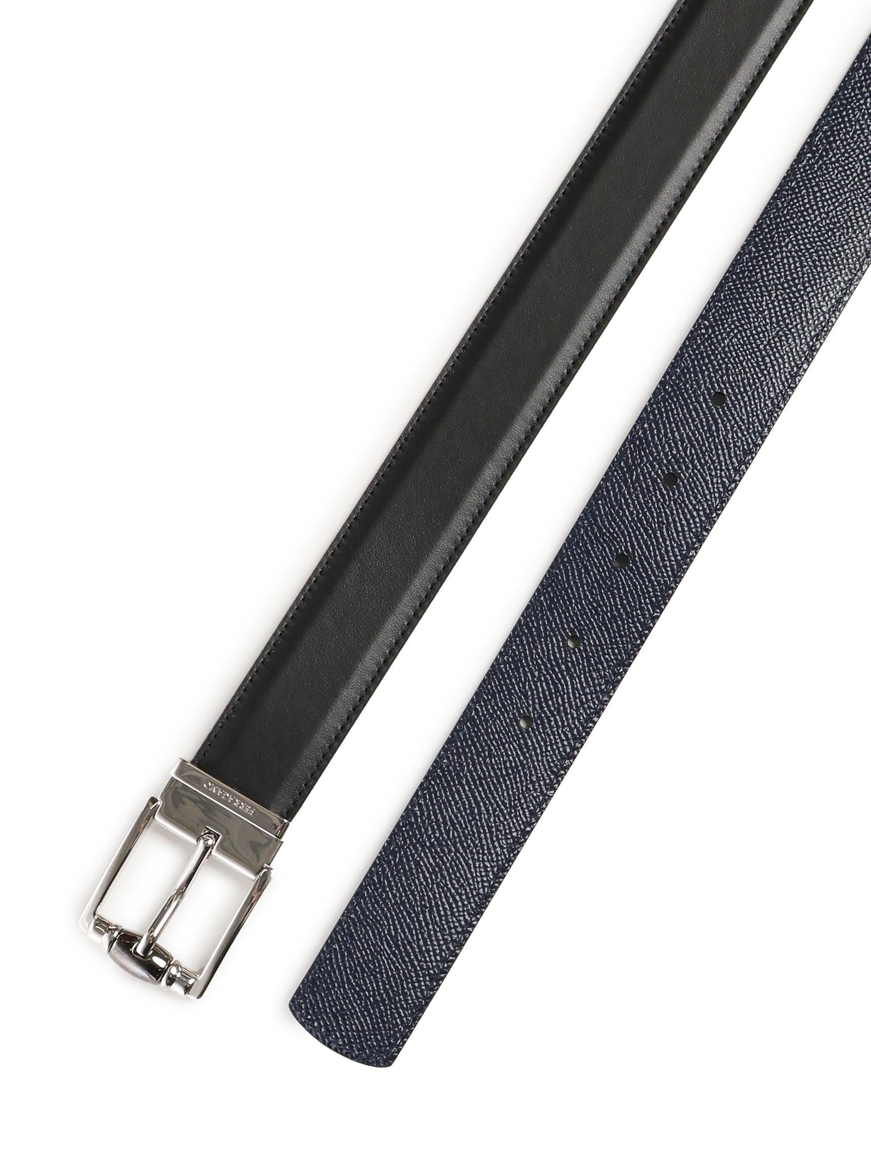 Cintura reversibile e regolabile 670419 780449002 FERRAGAMO