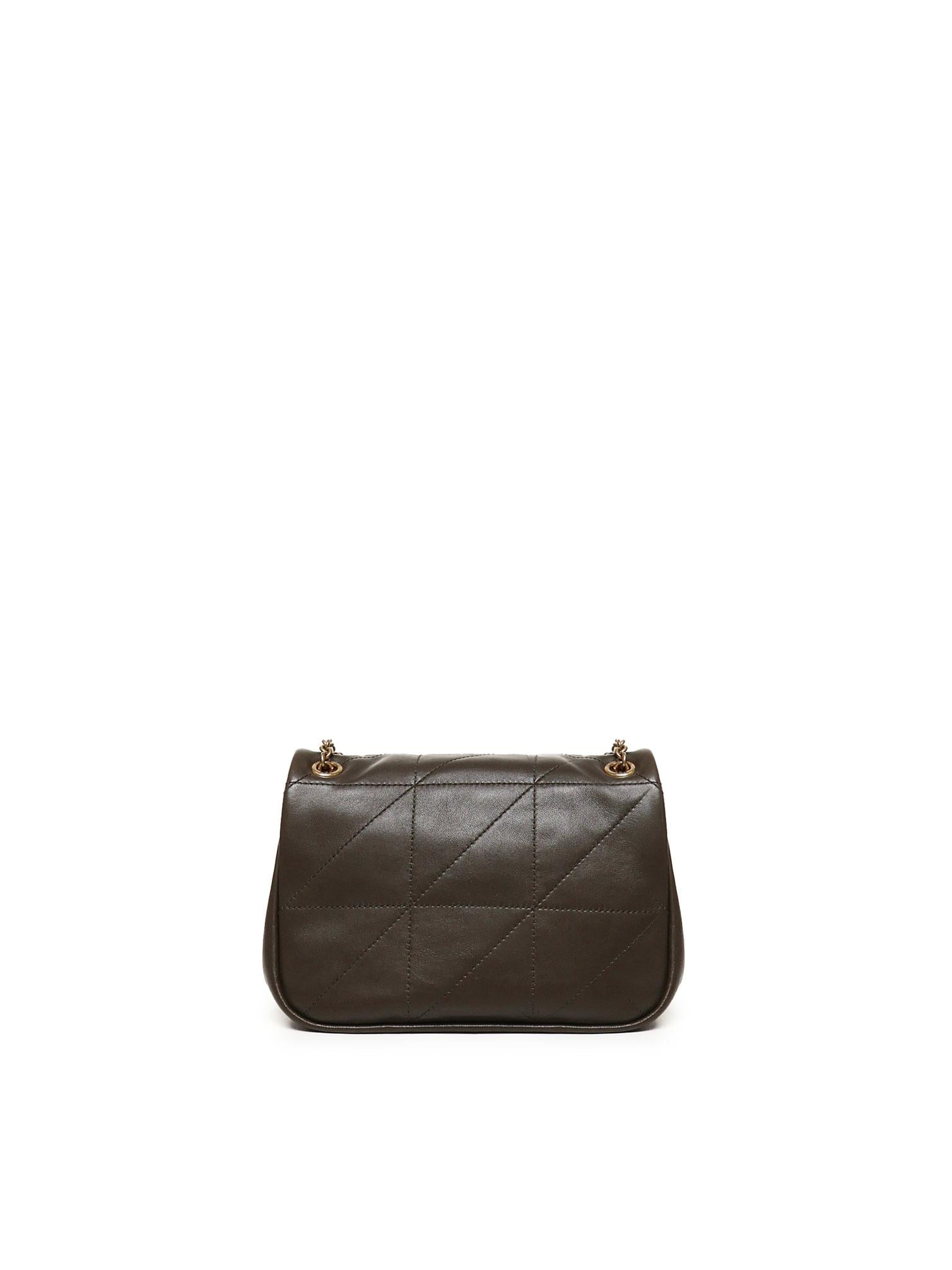 Mini Borsa jamie con catena in pelle d'agnello 766754 AAB323212 SAINT LAURENT