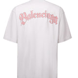 T-shirt "Spiral Crest" in jersey dry 764235 TTVH49012 BALENCIAGA