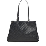 Borsa shopping GG Emblem in pelle<BR/> 815213 AAFDV1000 GUCCI