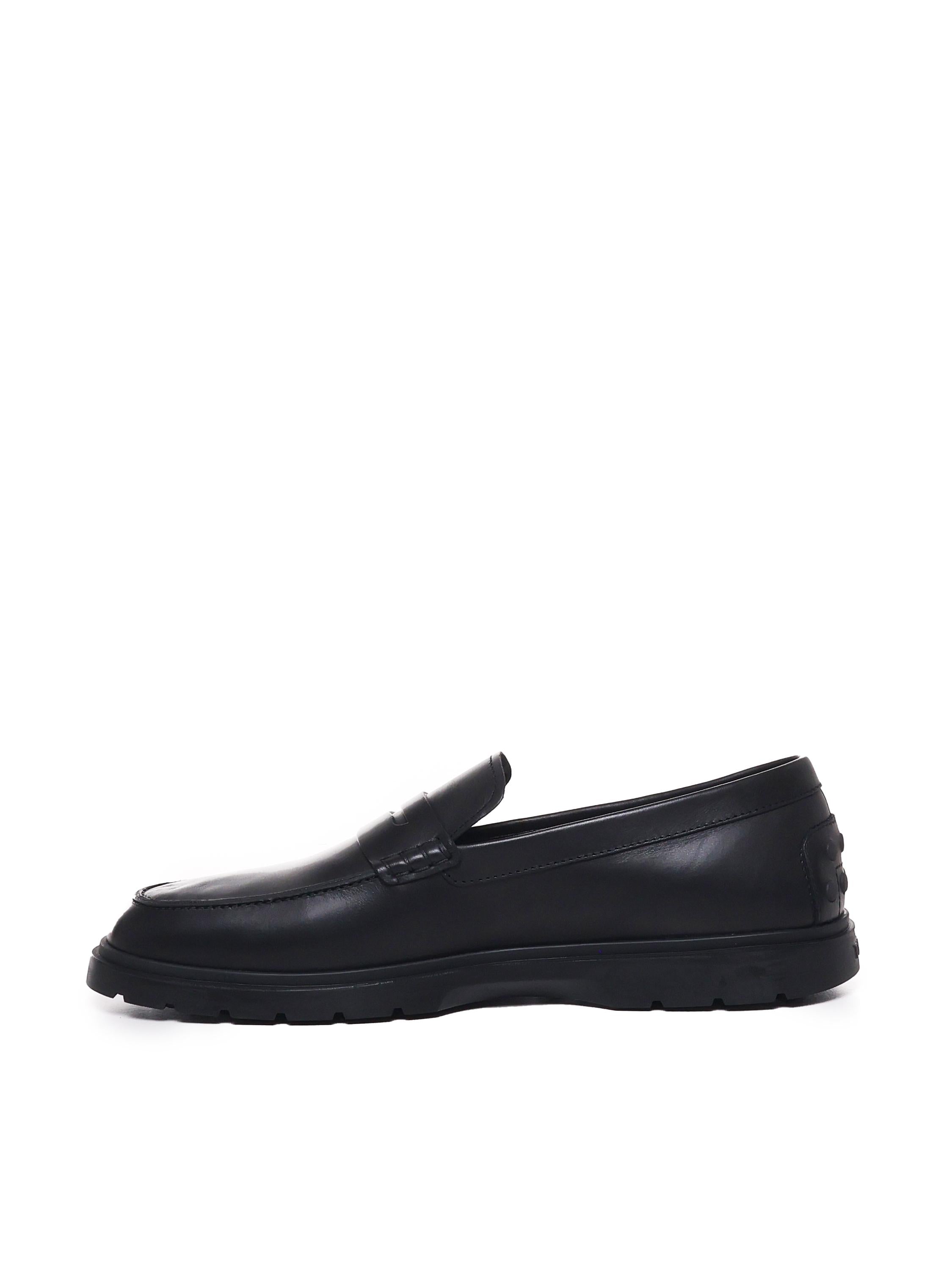 Mocassini in pelle XXM59K00010N6M B999 TOD'S