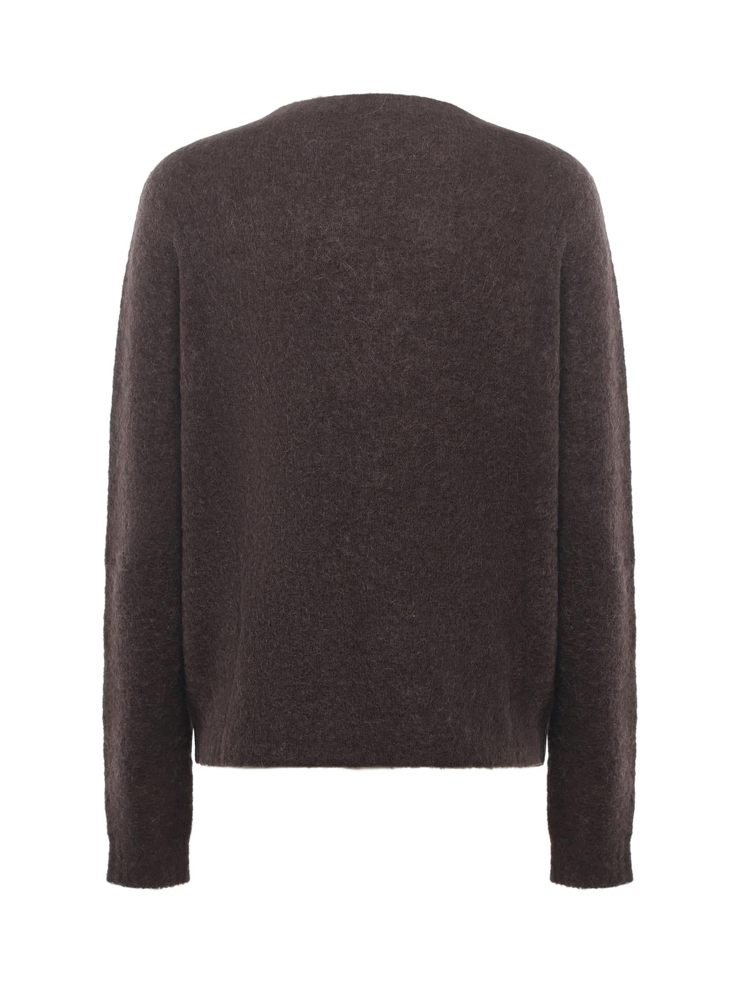 Maglia in misto lana DK9235 BROWN OTTOD'AME