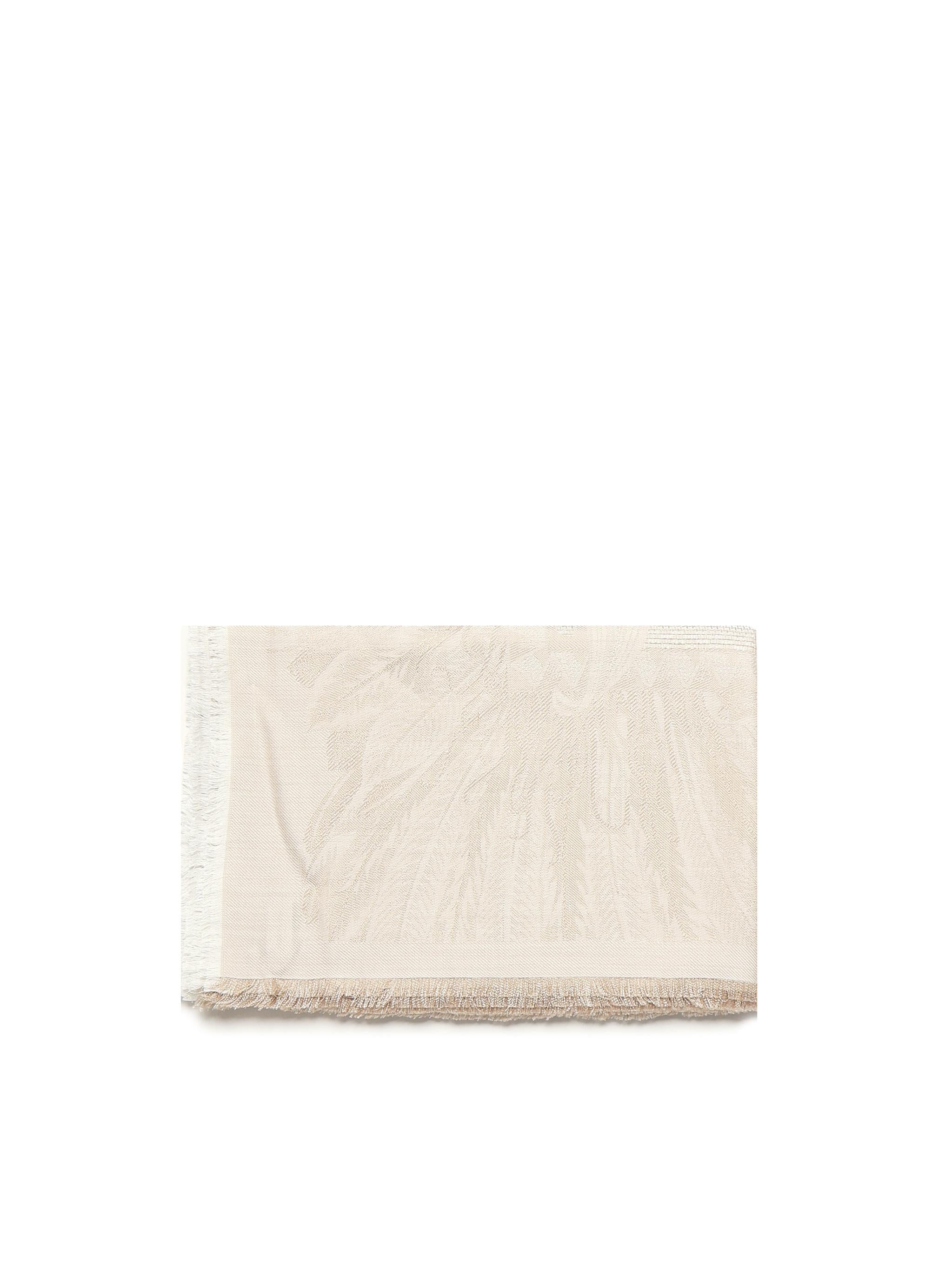 Stola in seta e cashmere 321166 785351004 FERRAGAMO