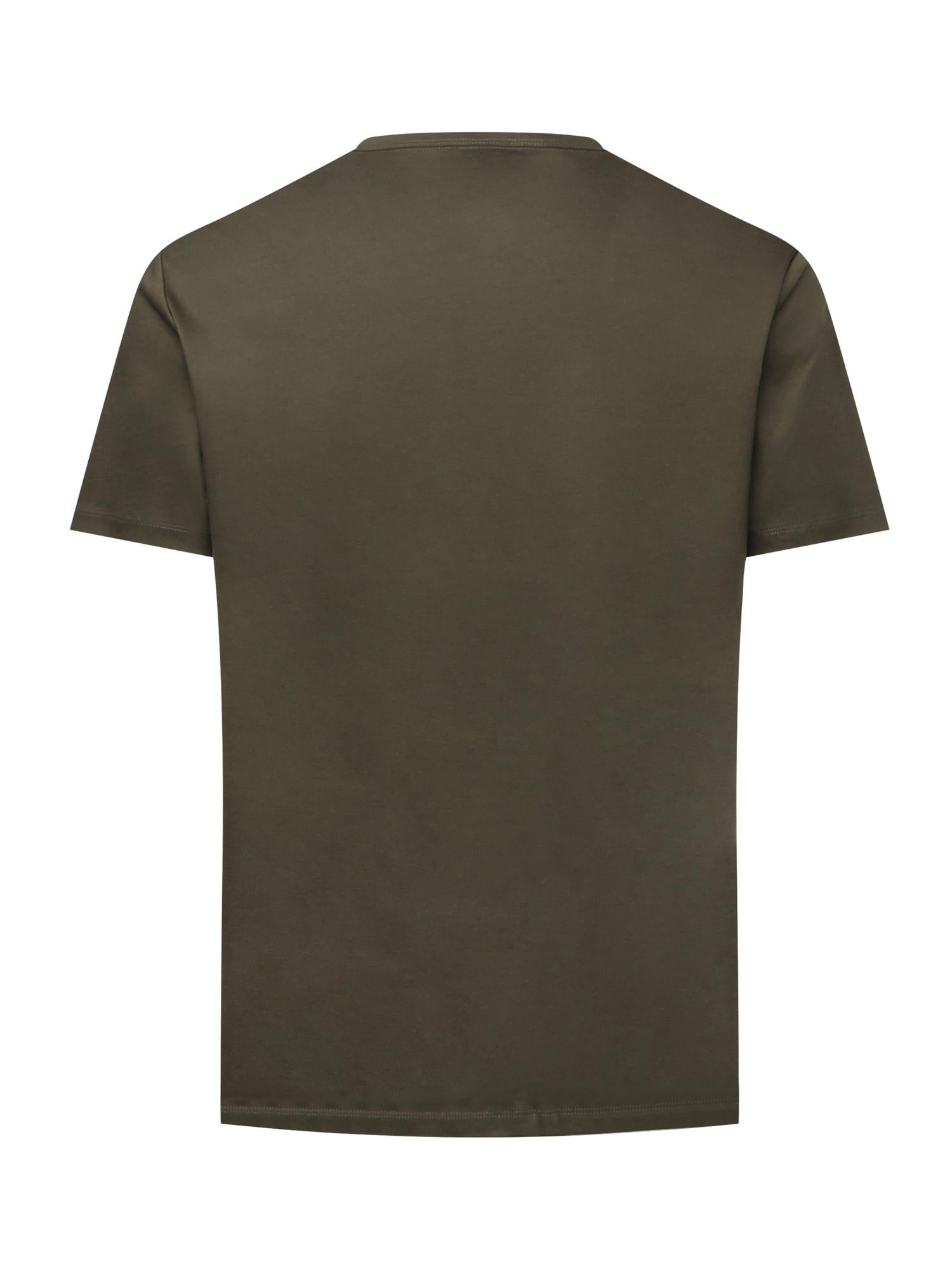 T-shirt in jersey di cotone con taschino T45101 74 SUN 68