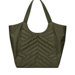 Borsa shopper in tessuto trapunta puzzle 104536 A1EUX25Q PINKO