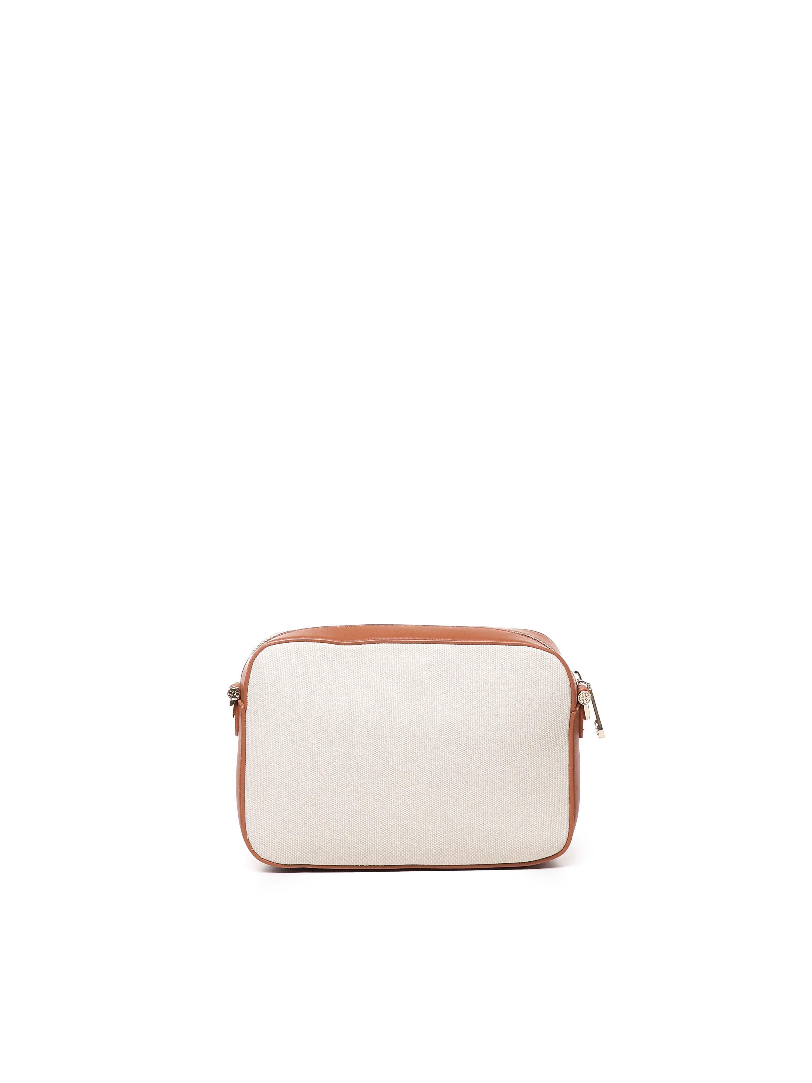 Borsa a spalla Responsability in cotone 73BS6AF04 RESPONSIBILITY BISNATURALE/CUOIO V° 73
