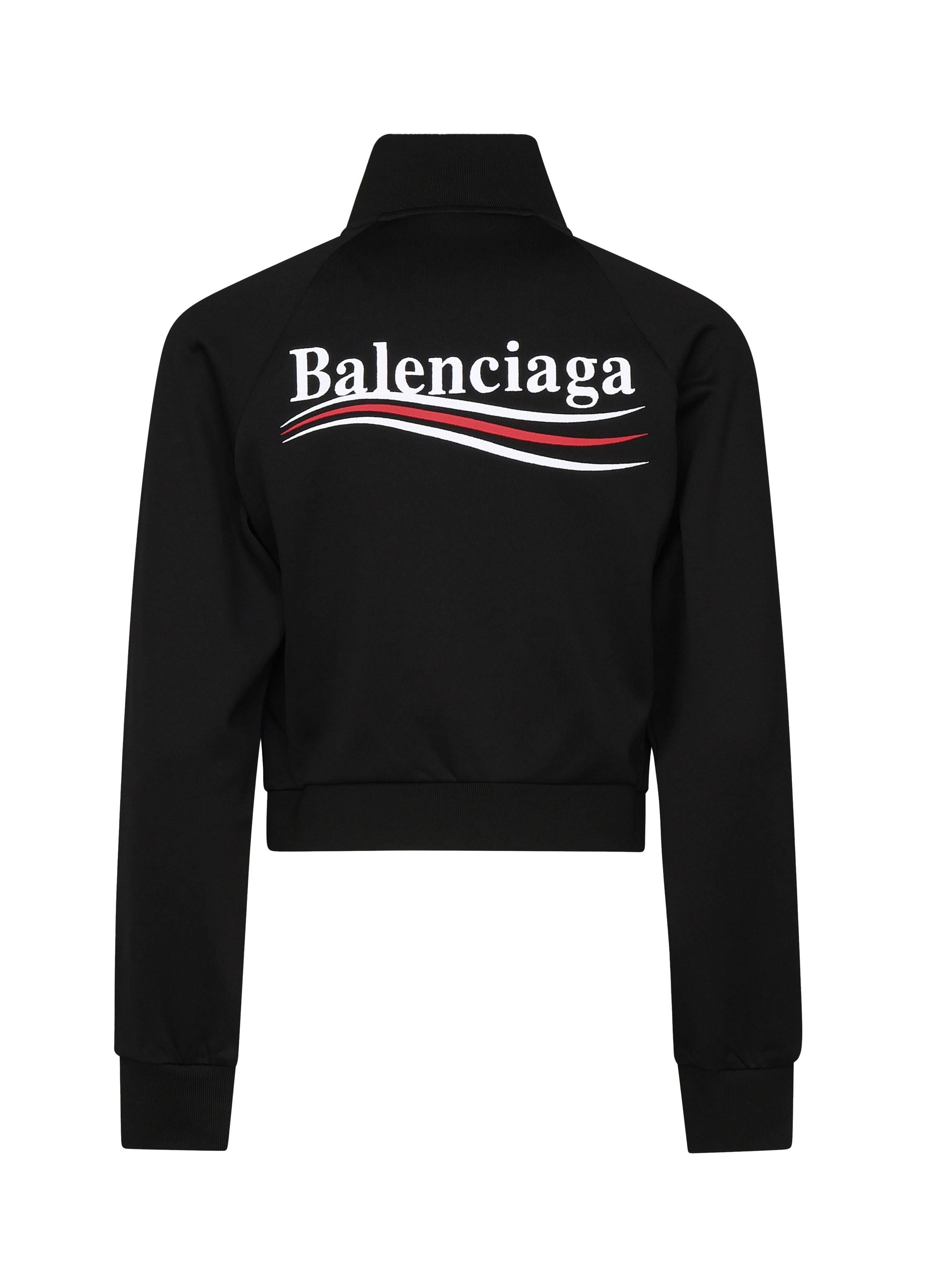 Giacca aderente con cerniera<BR/> 818505 TRVE21089 BALENCIAGA