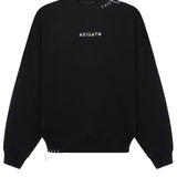 Felpa "Loops" in cotone A3435001 BLACK AXEL ARIGATO