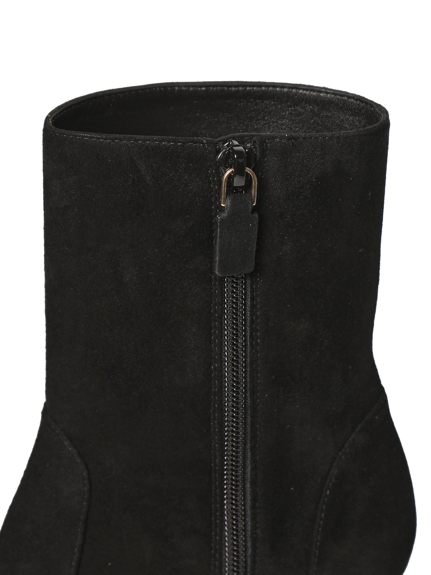 Stivaletto Stuart Power in suede SJ970 BLK STUART WEITZMAN