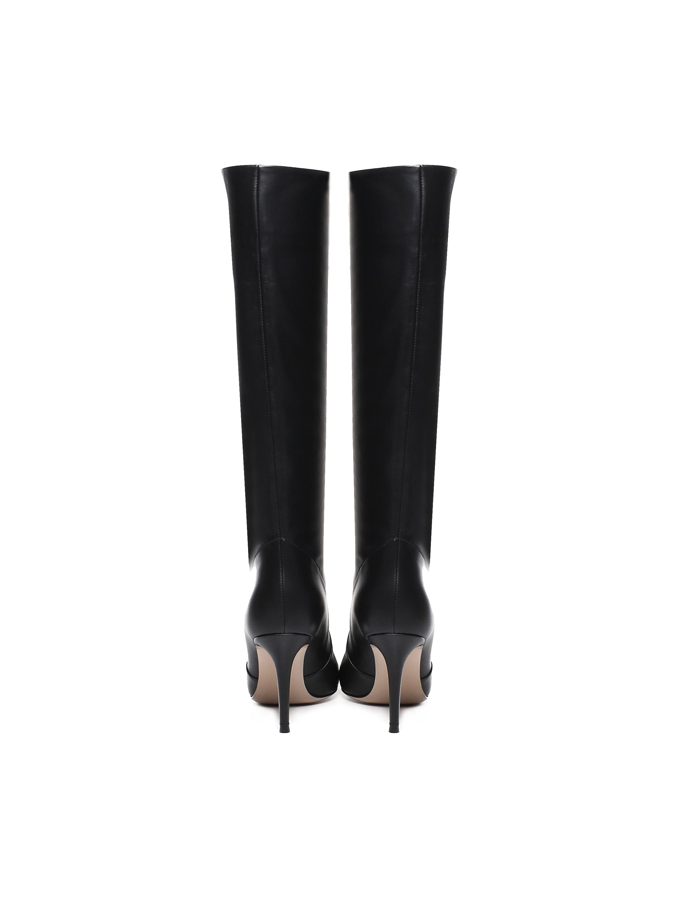 Stivali Hansen in pelle di vitello G80626 85RICVGI GIANVITO ROSSI