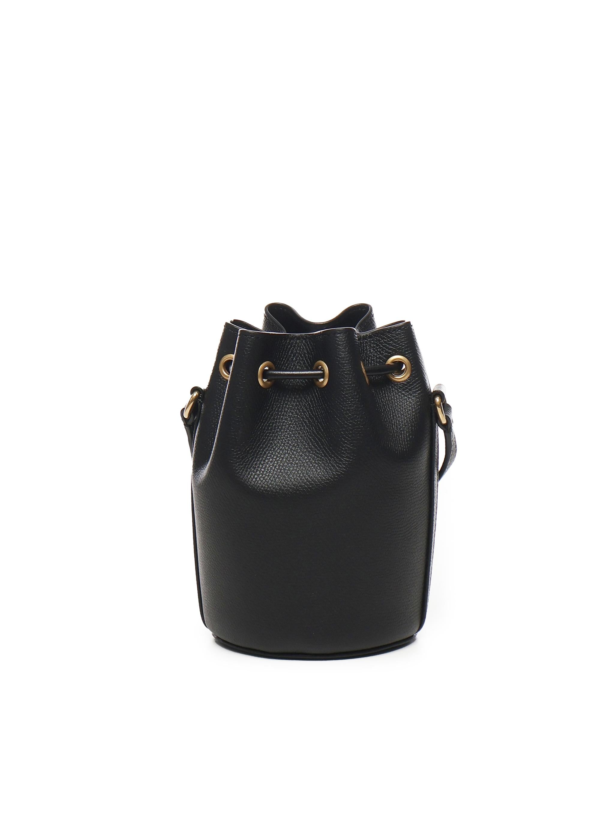 Secchiello mini Vlogo 6W0P0AJ2 SNP0NO VALENTINO GARAVANI