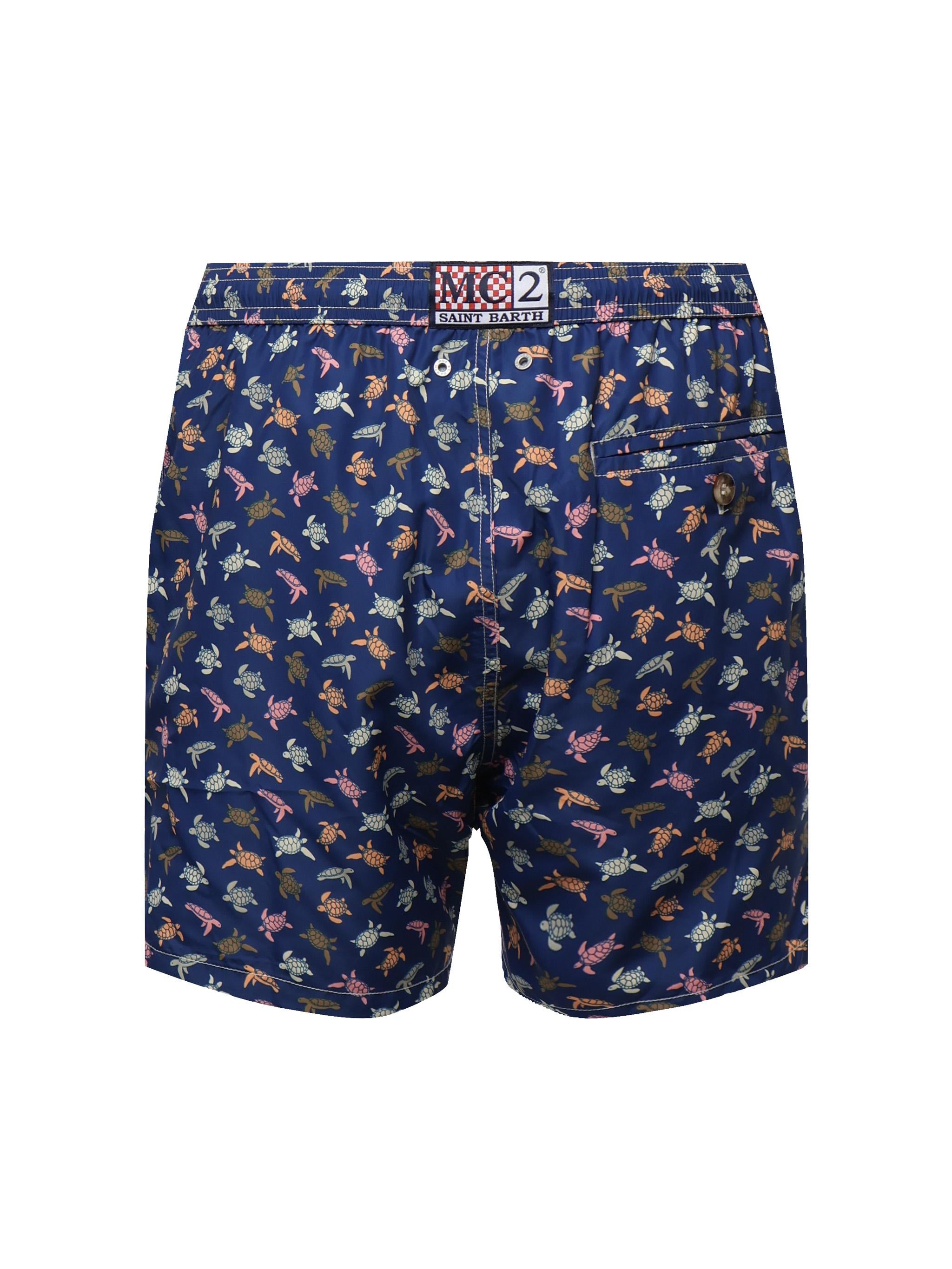 Costume con stampa tartarughe LIG0003 02742H MC2 SAINT BARTH