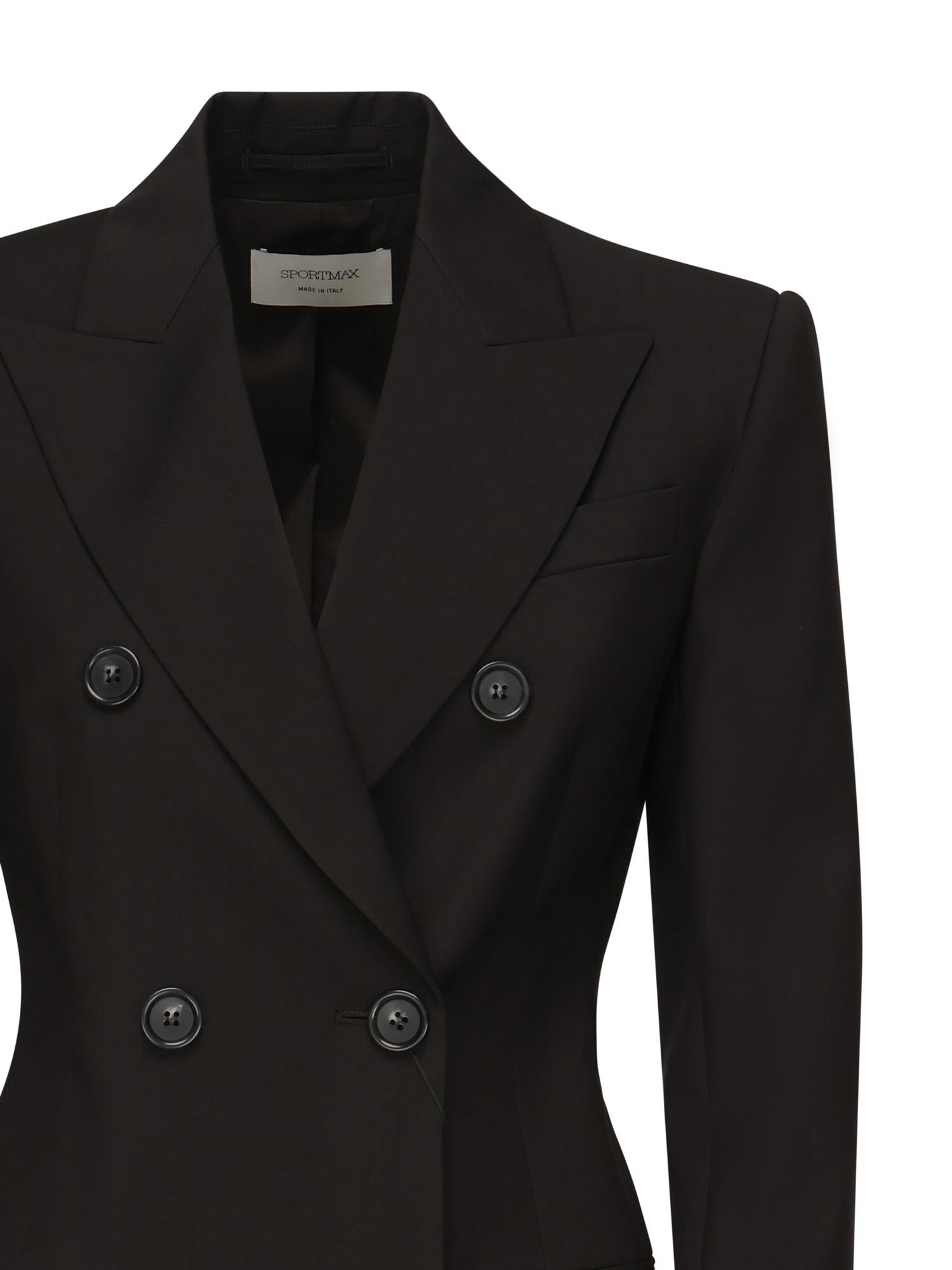Blazer sartoriale doppiopetto in lana 2522046011600 013 SPORTMAX