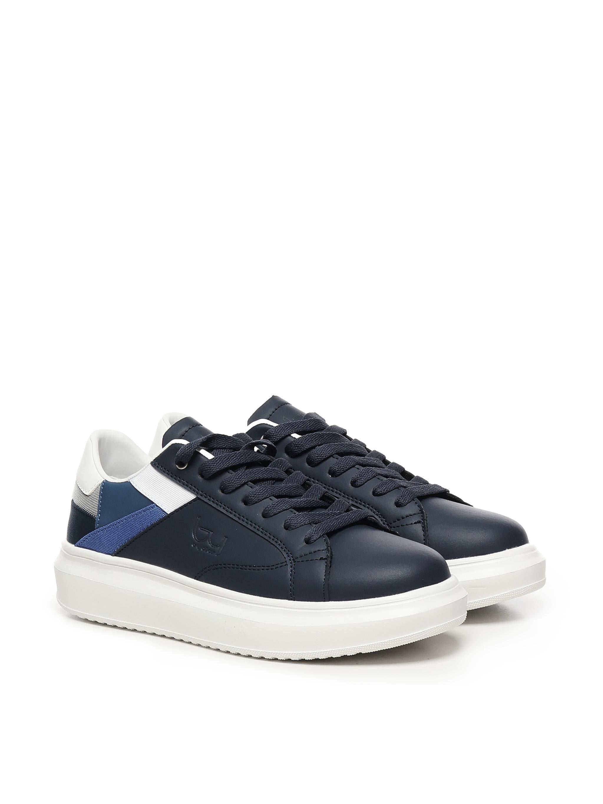 Sneakers Triton BYSC9B102TES BLU/MULTICOLOR BY BYBLOS