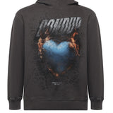 Felpa con stampa in cotone F509 KF0151DLQ3999 DONDUP