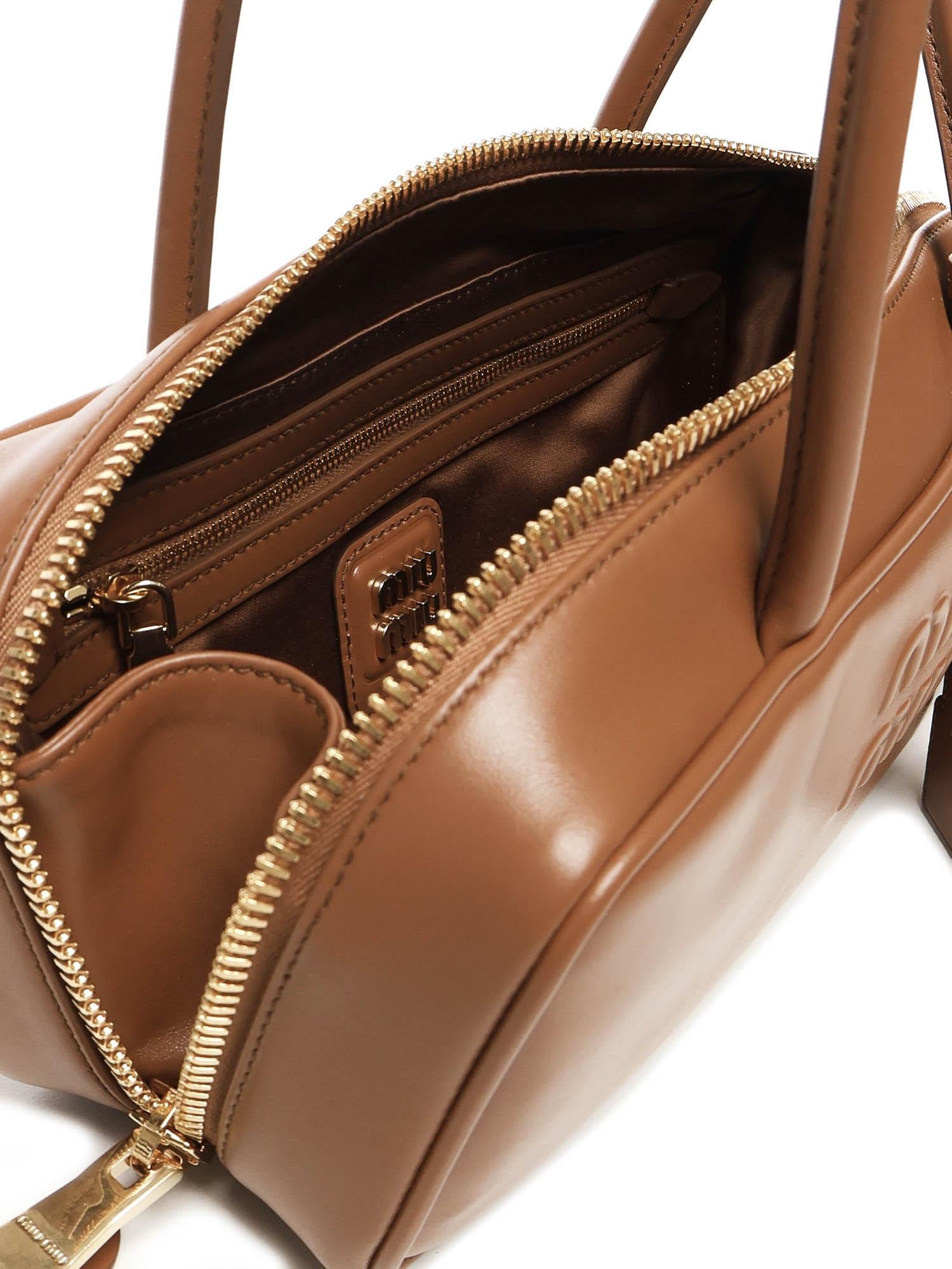 Mini bag Beau in pelle 5BB173 2CRWF0046 MIU MIU