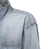 Camicia in denim di cotone 850059 TTWA34200 BALENCIAGA