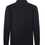 Shirt Jacket in panno<BR/> KJM04512070WND U807 HOGAN