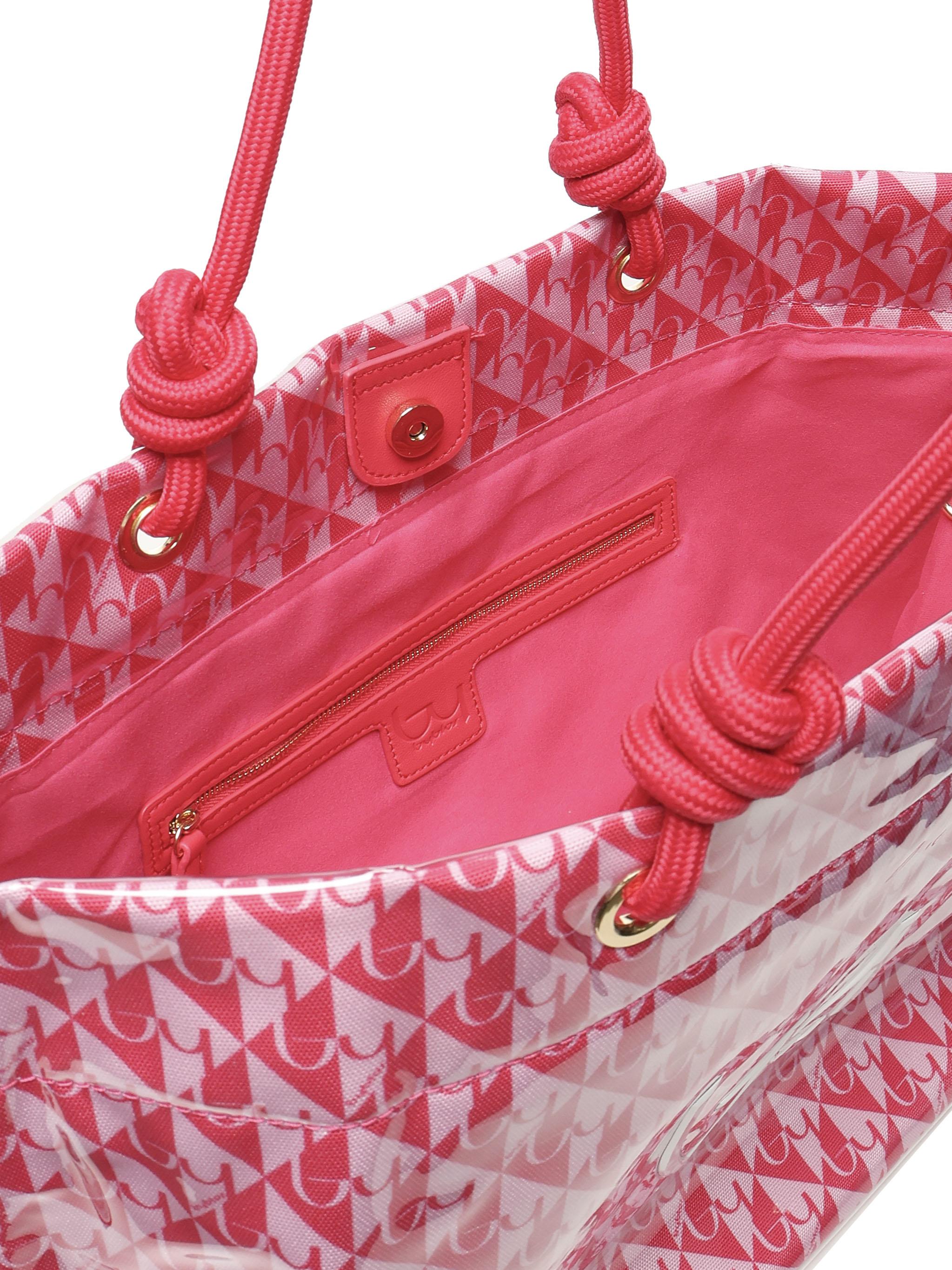 Shopper Aruba in PVC BYBS38A01A RASPBERRY BY BYBLOS