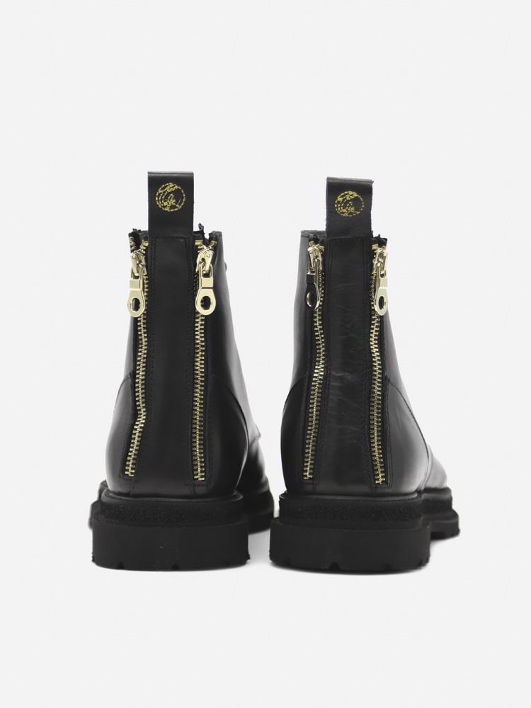 Stivaletti Tiger in pelle 4601 3401 CALFBLACK GIULIANO GALIANO