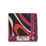 Foulard in seta con stampa Marmo 5UGB43 5UC131 PUCCI
