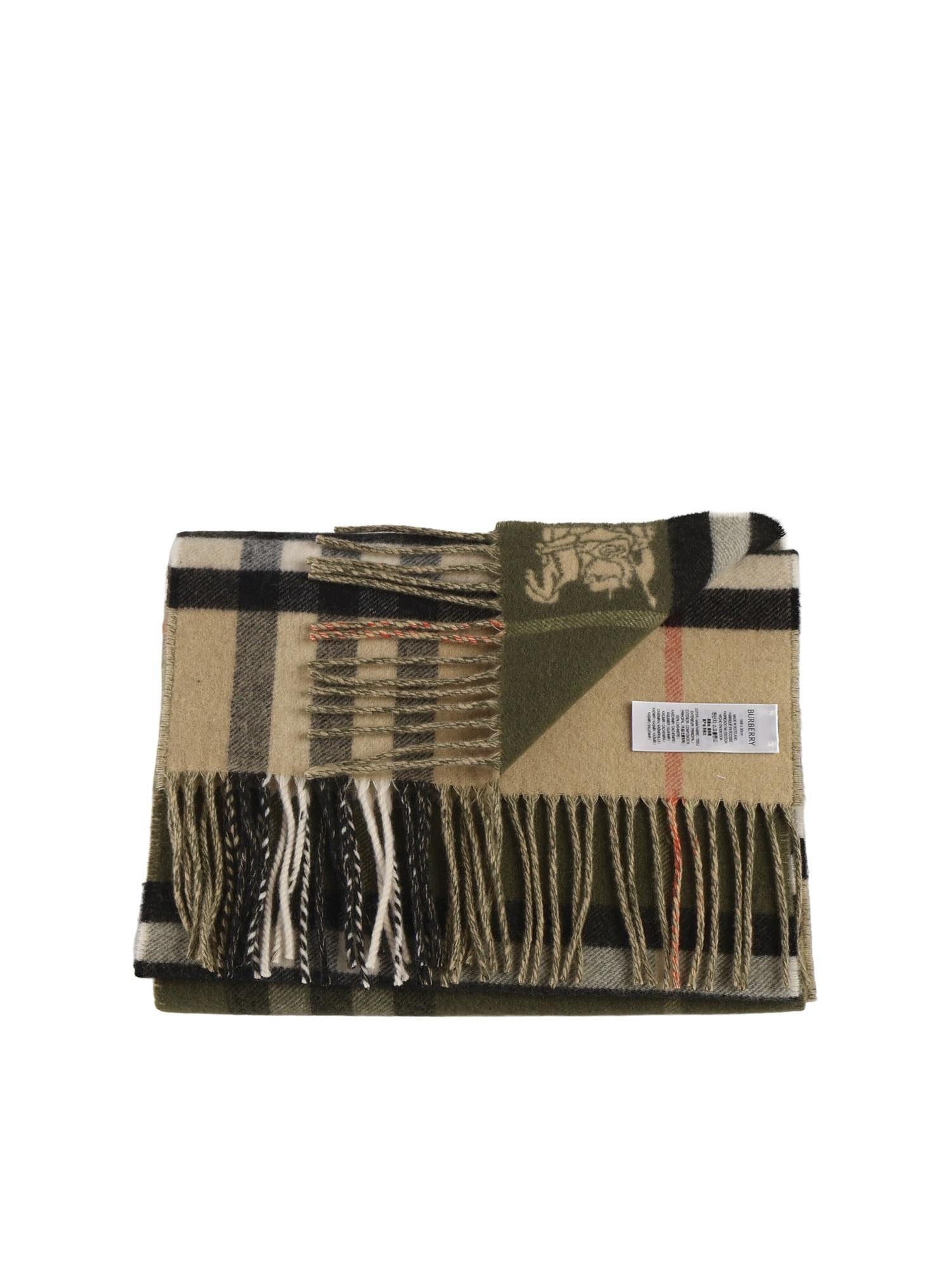 Sciarpa in cashmere Check double-fce 8115316 A4469 BURBERRY