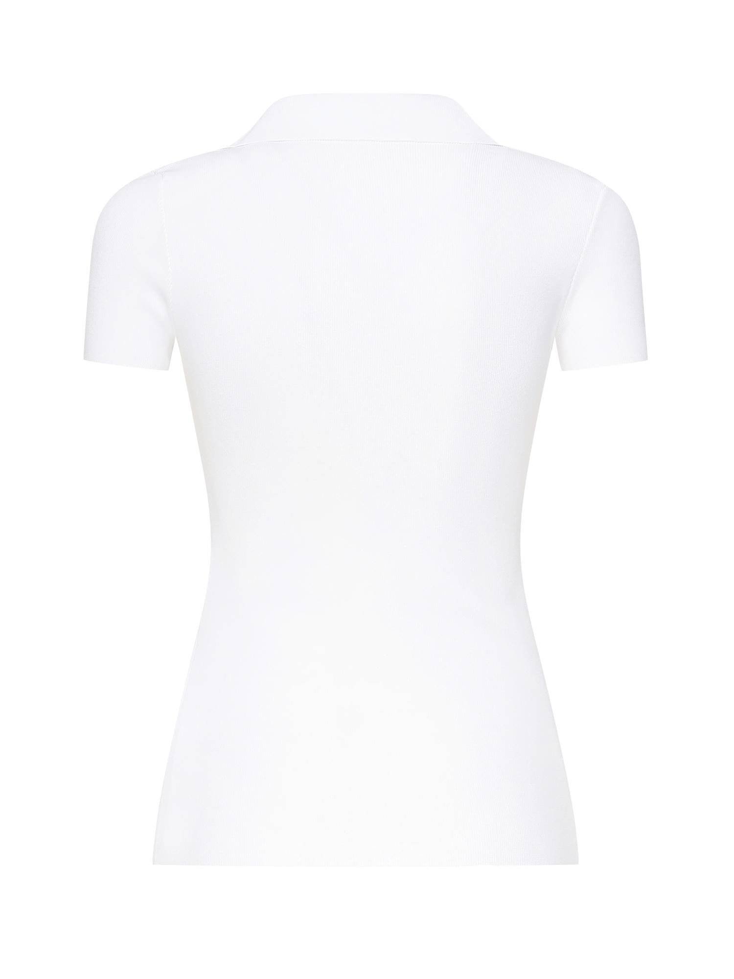 Polo con logo 835501 T52319040 BALENCIAGA