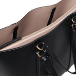 Borsa shopper grande in pelle bottalata 102832 A1LFZ99Q PINKO