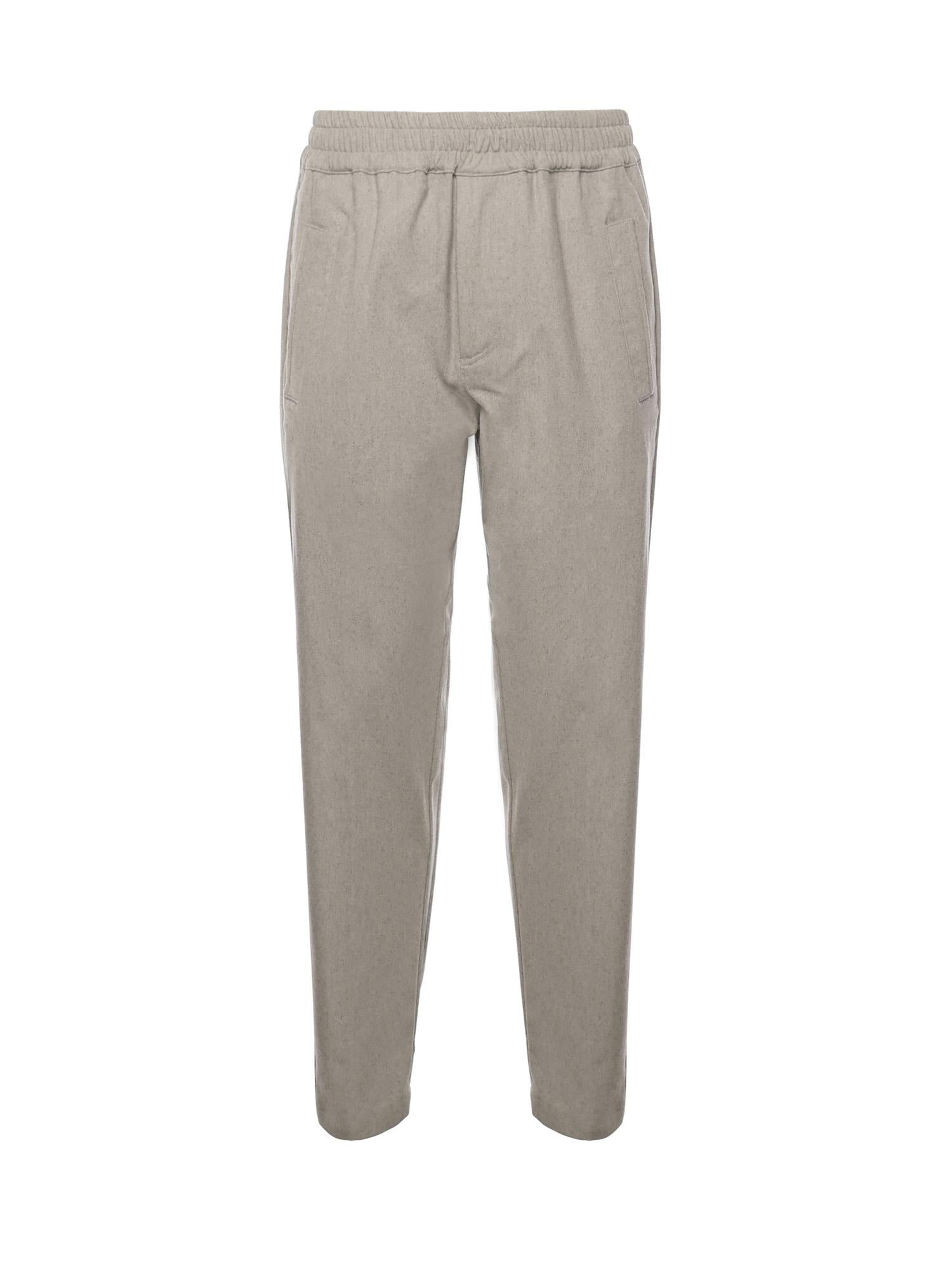 Joggers in lana e cashmere L75PANL04TES0L300 02 ELEVENTY