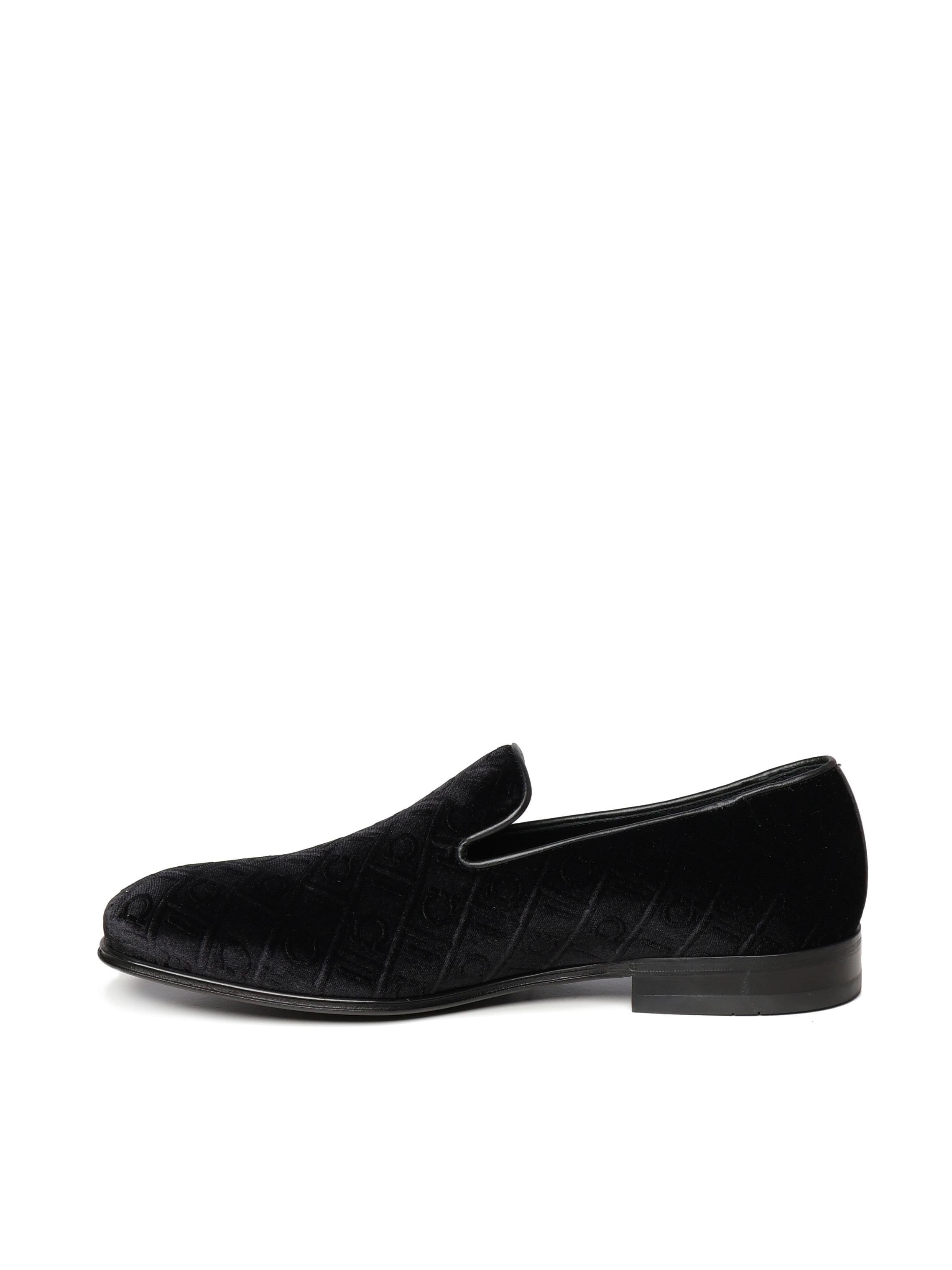 Mocassini in velluto 029609 778619001 FERRAGAMO