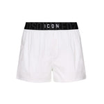 Boxer midi con logo D7B646260 100 DSQUARED2