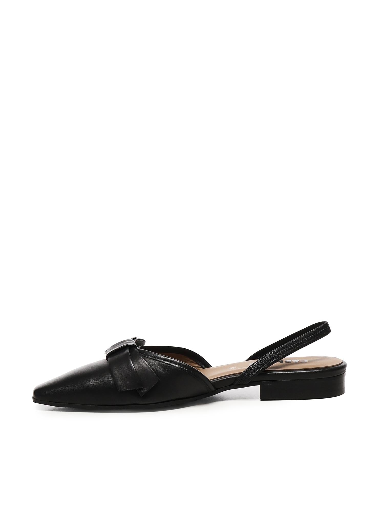 Ballerine con fiocco A55189 NERO CARMENS