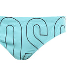 Slip mare maxi logo<BR/> V3A4223 49011314 MOSCHINO