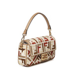 Borsa Baguette in canvas FF Jacquard 8BR600 AYDFF1TVK FENDI