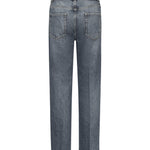 Jeans larghi con piega davanti 104600 A2DYPJU PINKO