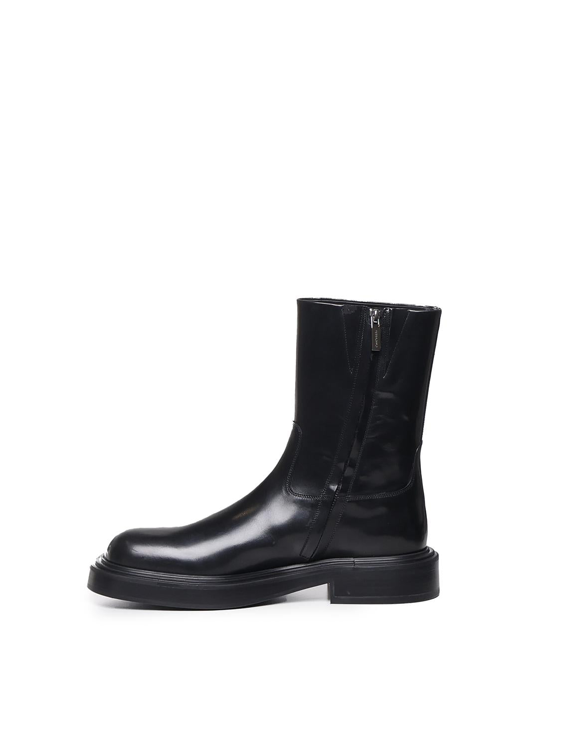 Stivali in pelle di vitello 021972 766208003 FERRAGAMO