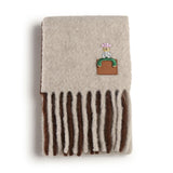 Sciarpa in misto lana e alpaca FSA7SS1W01 1225 LOEWE