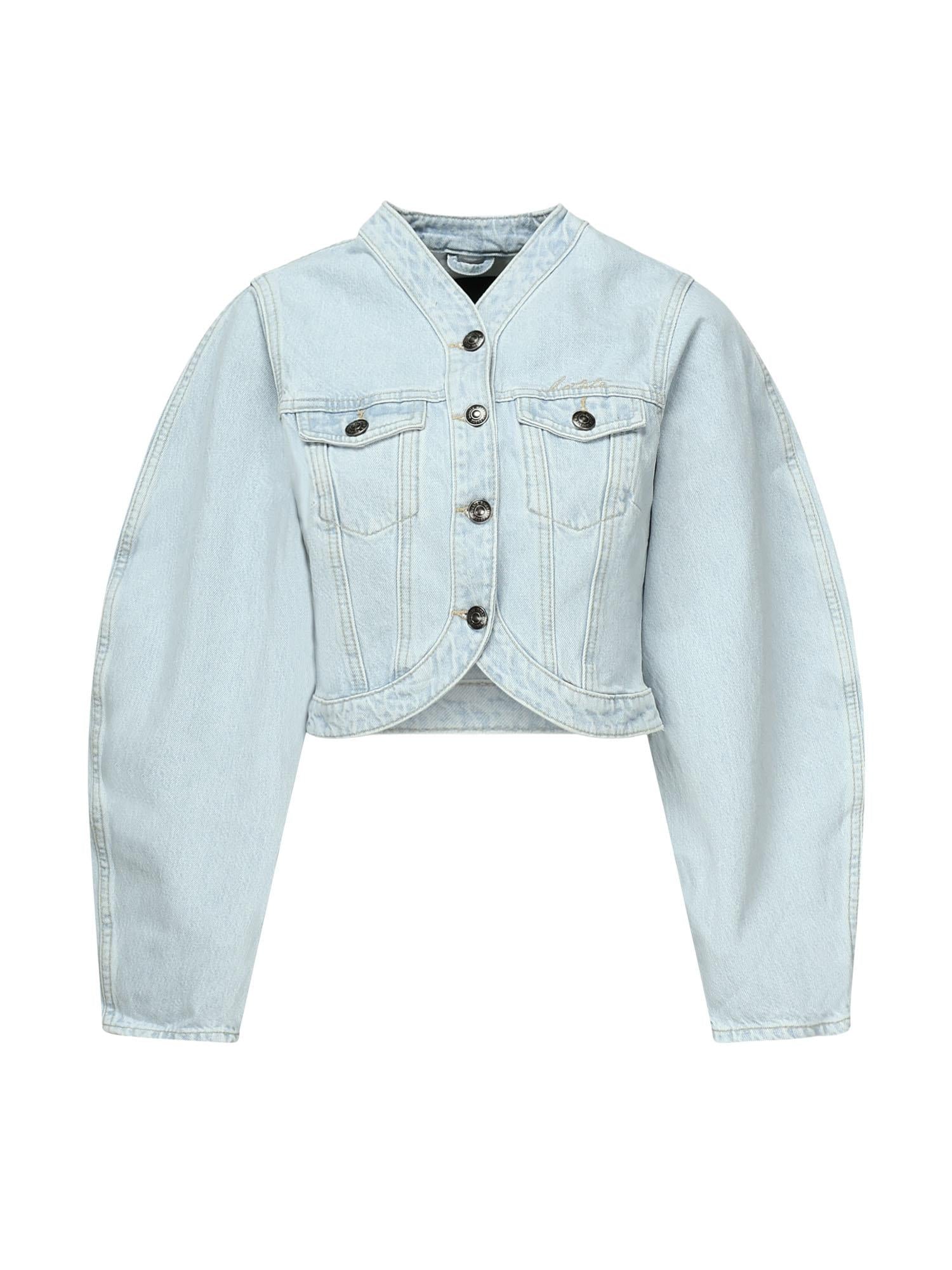 Giacca cropped Round Sleeve 113826 1468 ROTATE