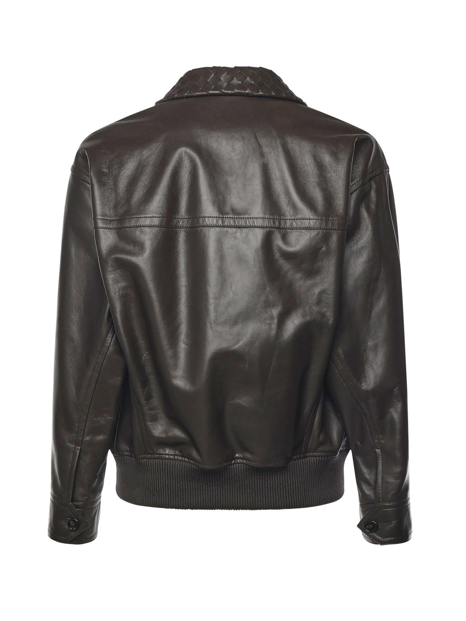 Giubbotto in pelle 829954 V5BX02113 BOTTEGA VENETA