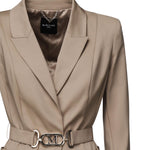 Giacca Shayla con cintura 5RGN04 9544ZG1K8 MARCIANO BY GUESS