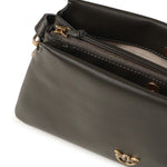 Borsa a tracolla Mini One, Two, Three Bag in pelle 105883 A0QOK35Q PINKO