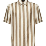 Camicia in seta Pequin FS0795 AU6ZF1QYZ FENDI