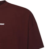 T-shirt in cotone con logo TS001001 RED BONSAI