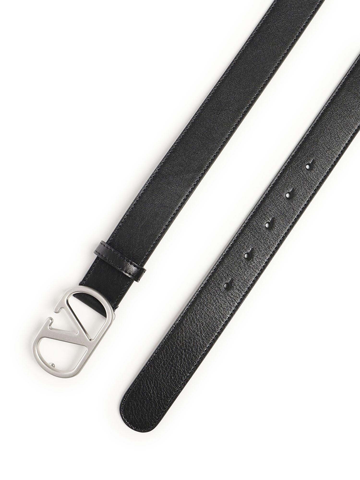 Cintura Vlogo Singature in in pelle<BR/> 7Y2T0SM3 UPC0NO VALENTINO GARAVANI