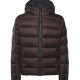 Piumino double front in popeline calandrato NAM32510620XMH S808 FAY
