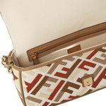 Borsa Baguette in canvas FF Jacquard 8BR600 AYDFF1TVK FENDI