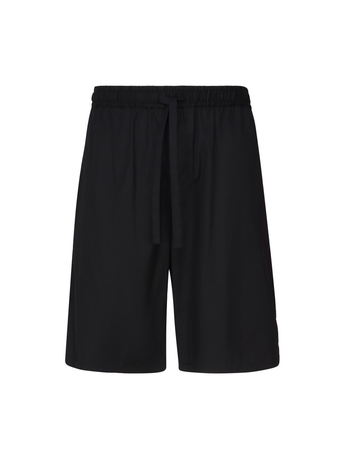 Bermuda jogging in cotone con placca logata GV37AT GF855N0000 DOLCE & GABBANA