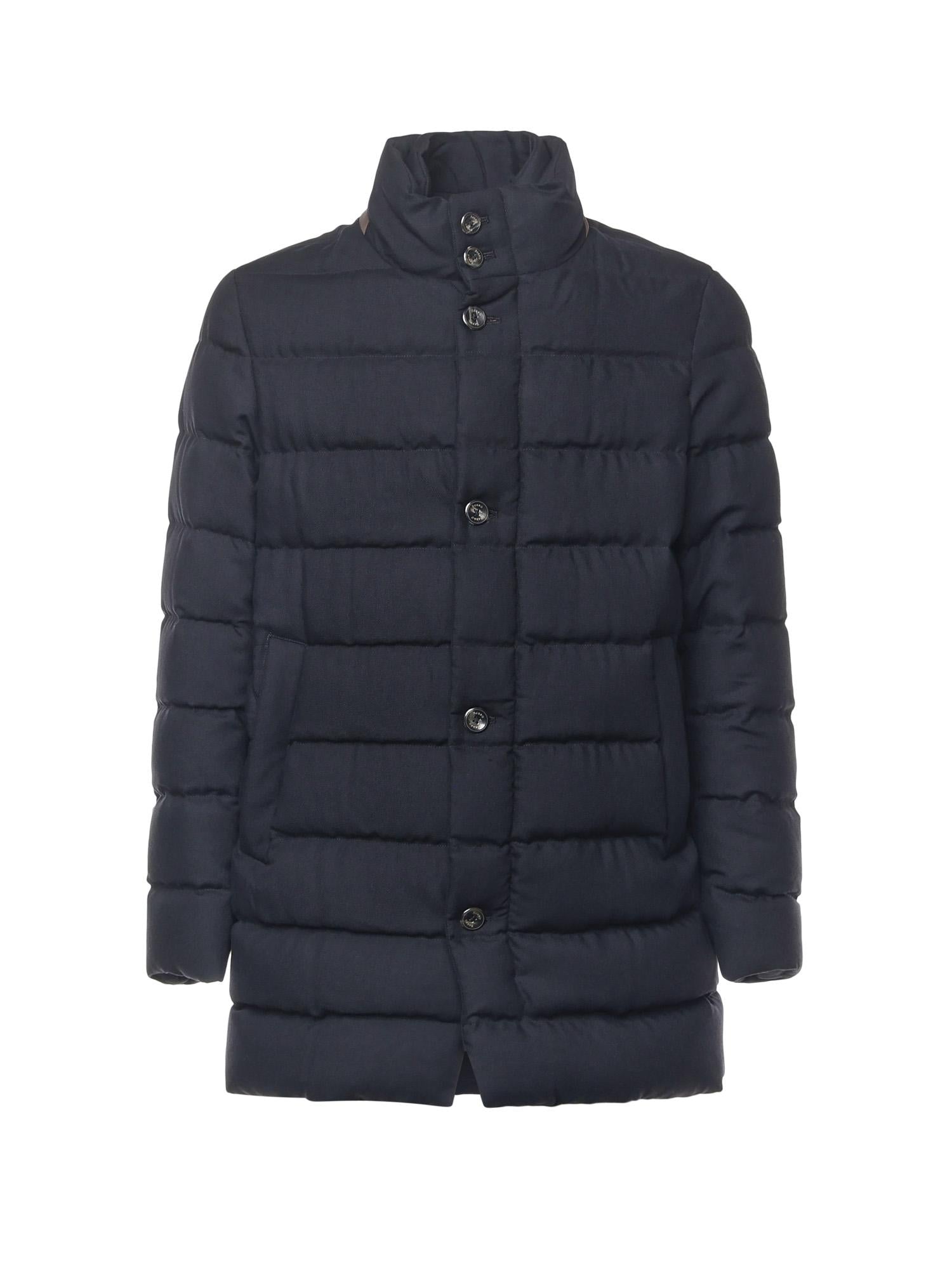 Piumino imbottito in misto lana e viscosa PI001270U 332789200 HERNO