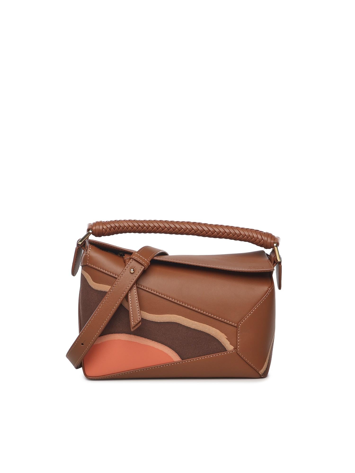 Borsa Puzzle Edge Landscape piccola A510P60XB0 5691 LOEWE