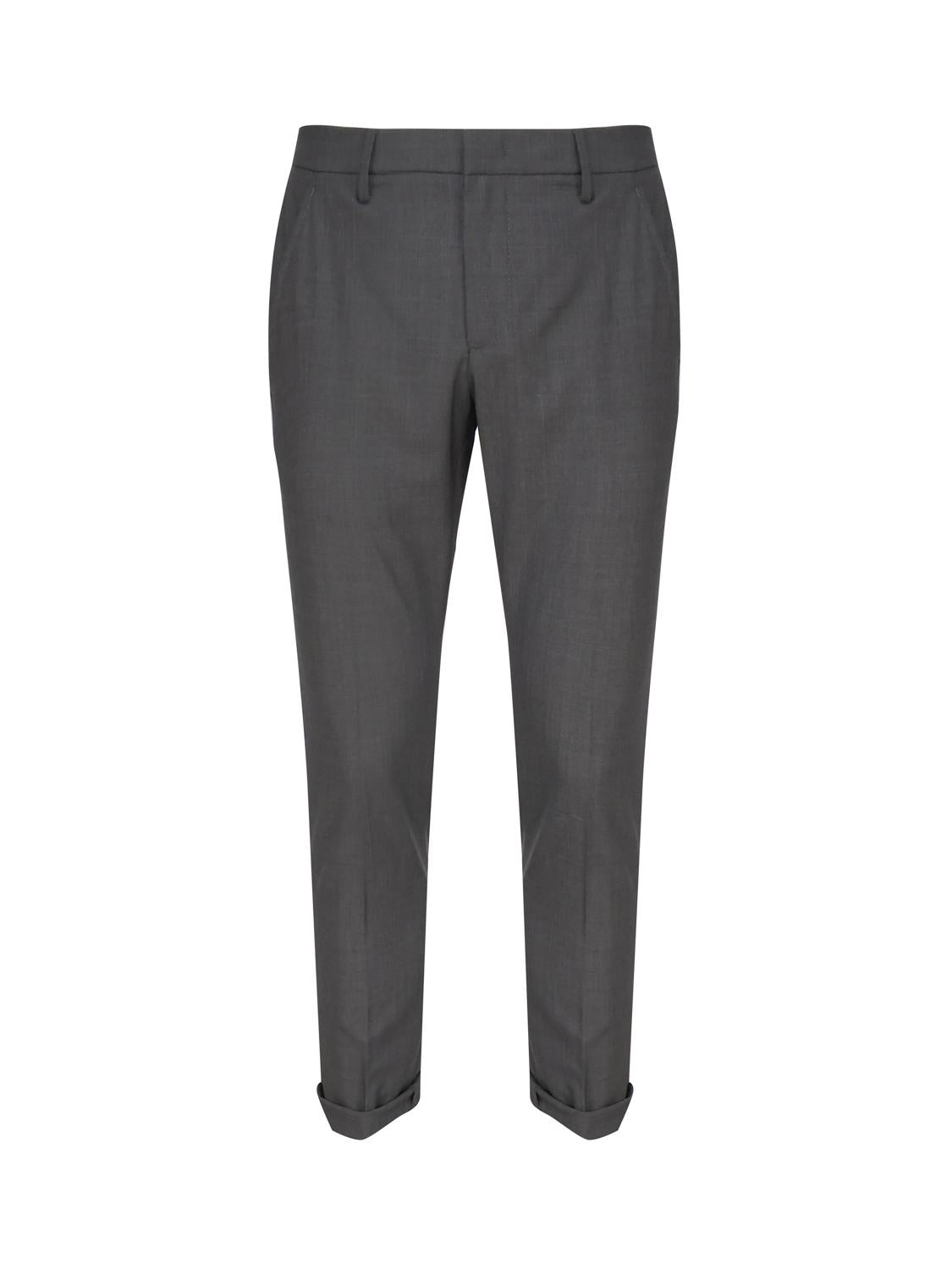 Pantaloni in lana vergine UP235WS0111U XXX903 DONDUP